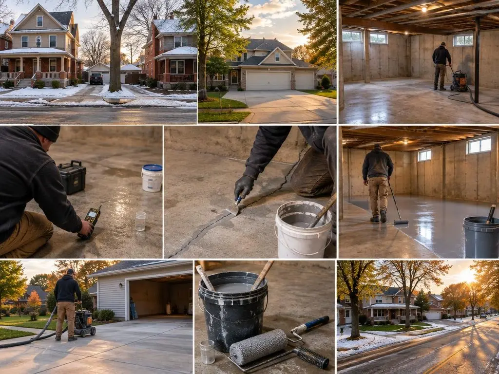Basement Floor Epoxy in Grand Rapids, MI