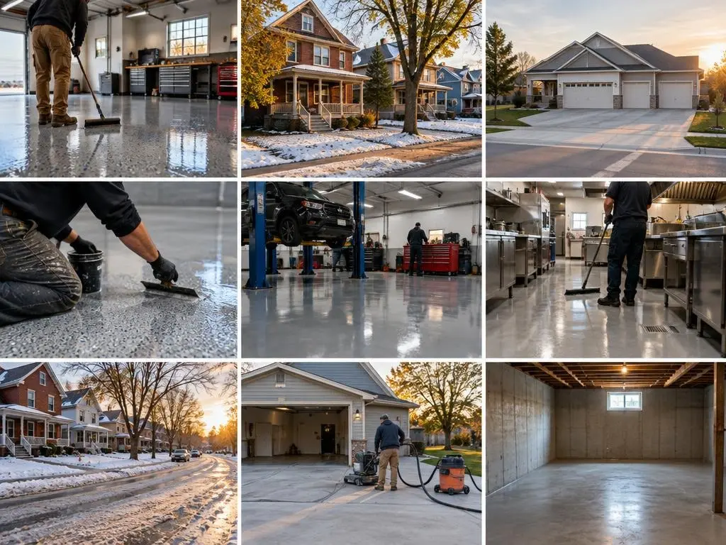 Commercial & Shop Floor Epoxy in Grand Rapids, MI