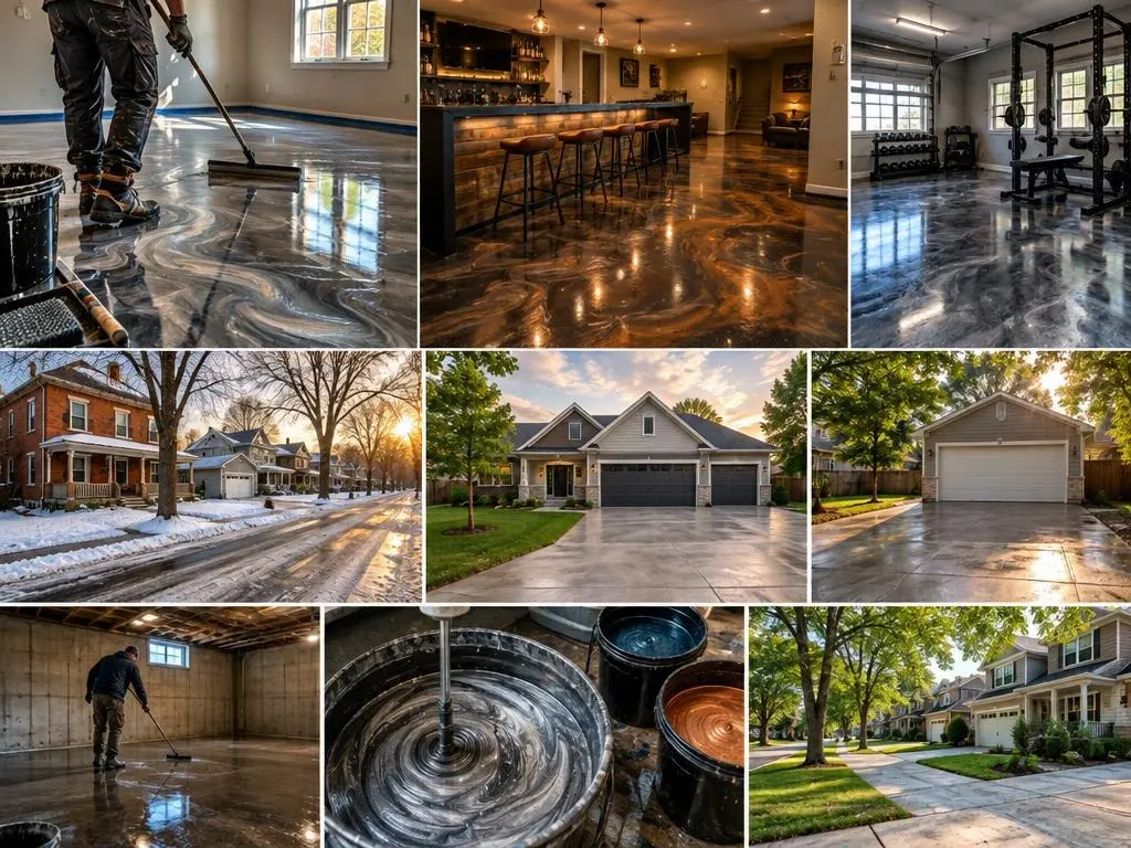 Metallic Epoxy Floors in Grand Rapids, MI