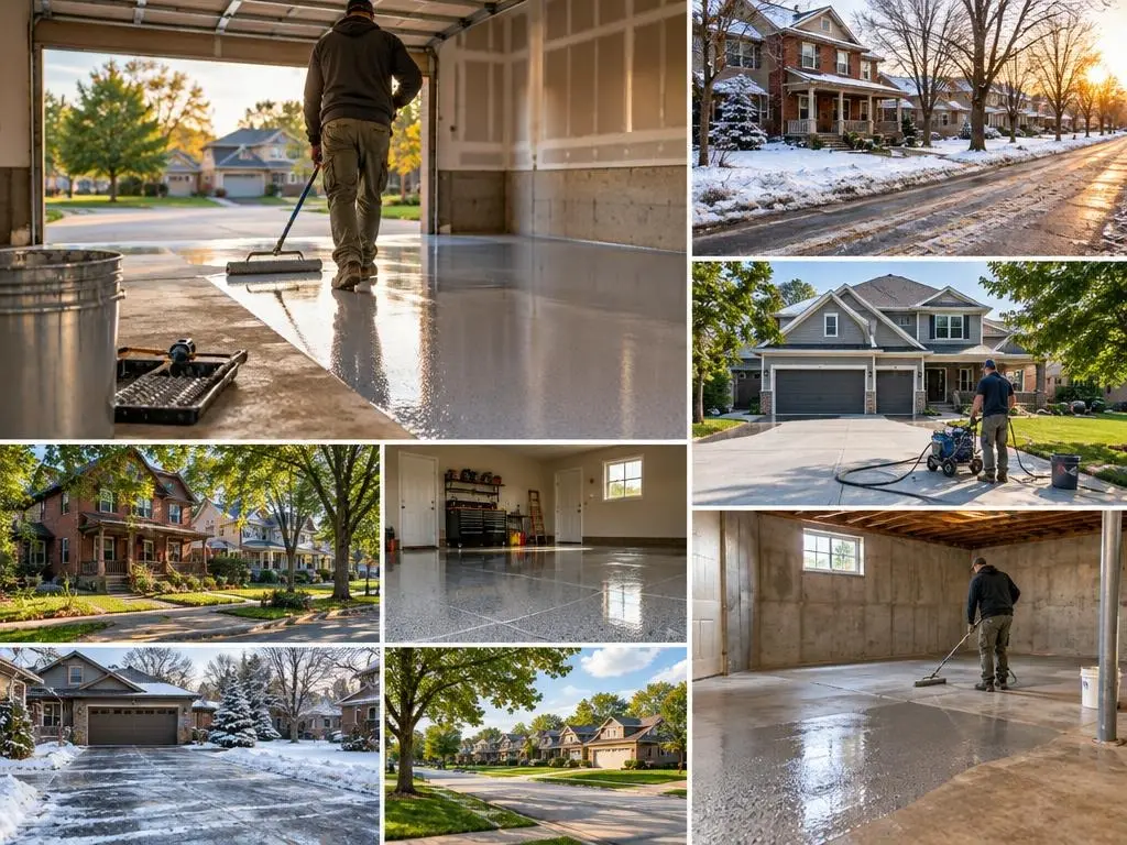 Polyaspartic Floor Coating in Grand Rapids, MI